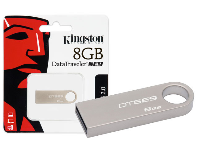 USB kingston 8GB 2.0 DTSE9H